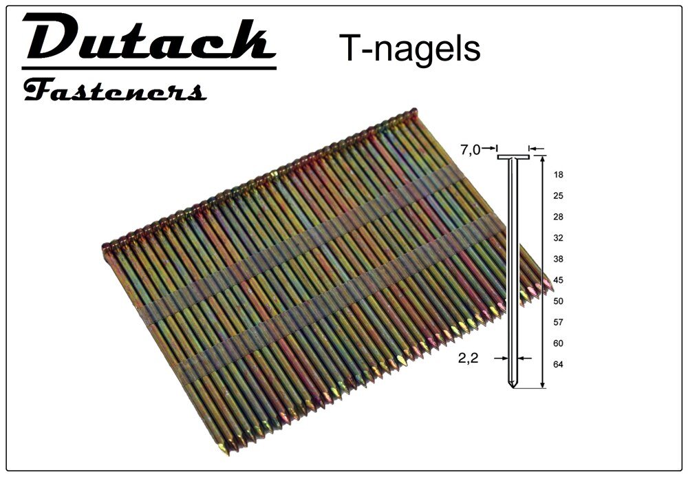 Dutack t-nagel geg. tn22   2.2x57mm