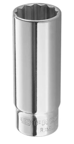 Facom Lange dop 1/4', 12 kant 8mm