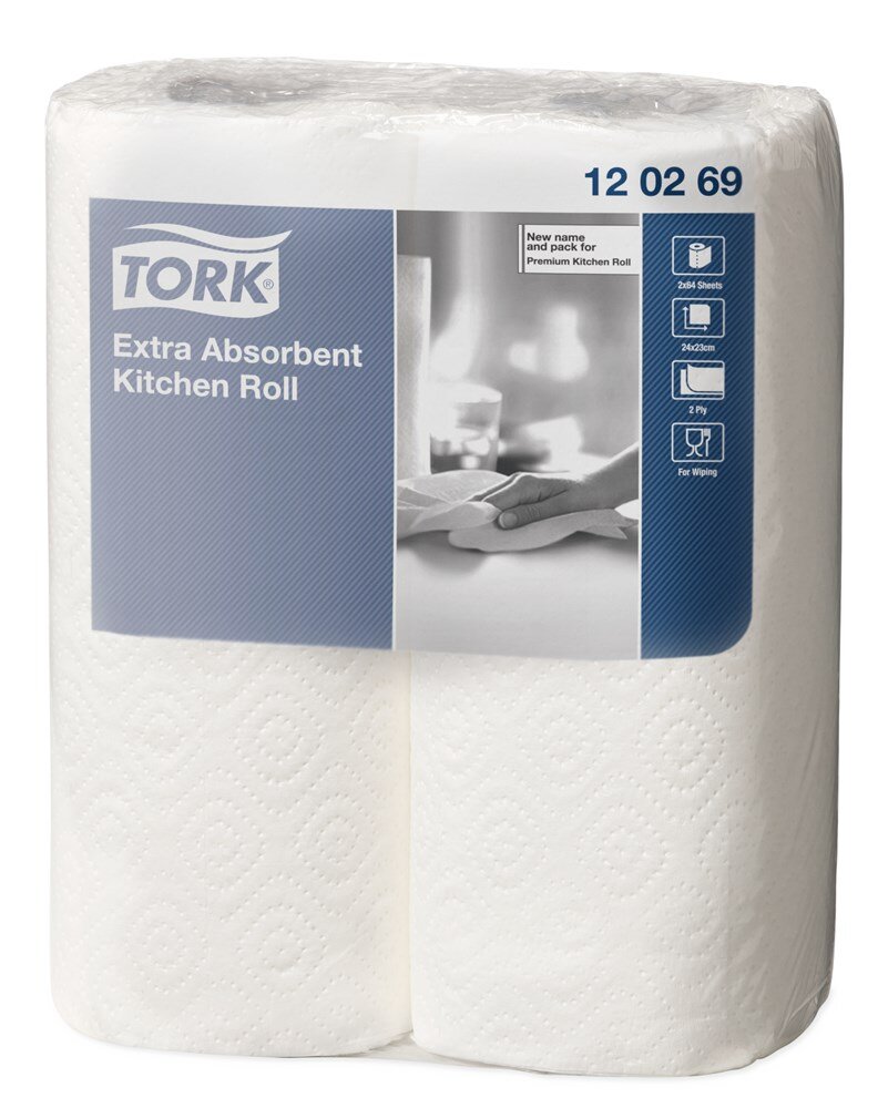 Tork Extra Absorberende Keukenrol 15mtrx23cm