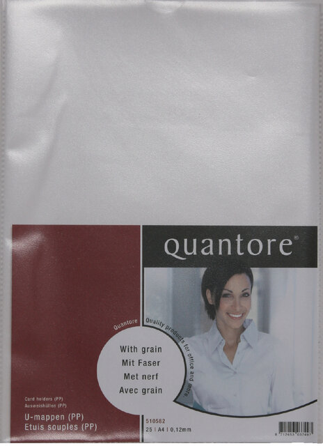 Insteekmap U-model Quantore A4 PP 0.12mm (25)