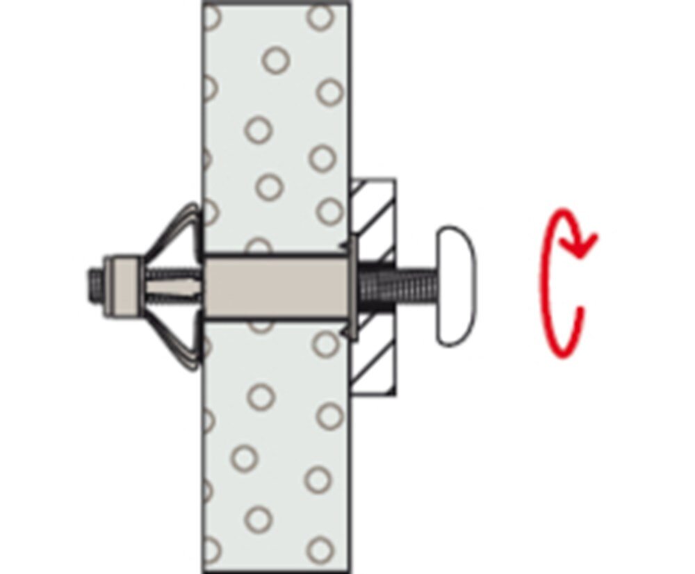 Fischer hollewandplug    hm 8x54 ss