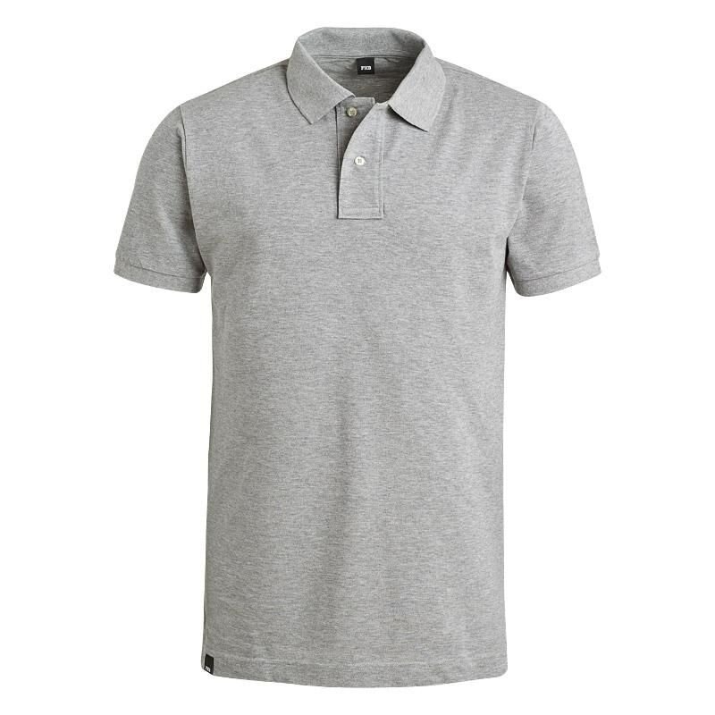 FHB polo Daniel grijs-mele XS