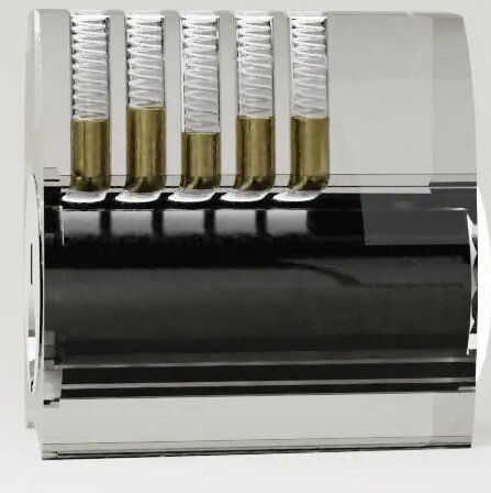 ETCB demo cilinder transparant