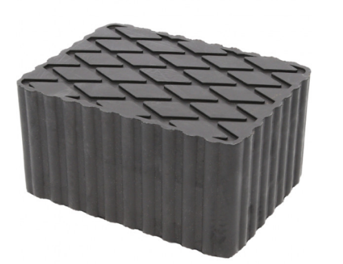 Rubberen mat (l x b x h) 160 x 120 x 80 mm