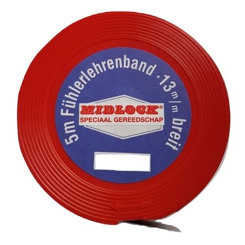Midlock voelerlint  5m    0.05x13mm