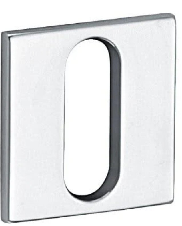 Wb sleutelrozet mini vierkant 25mm