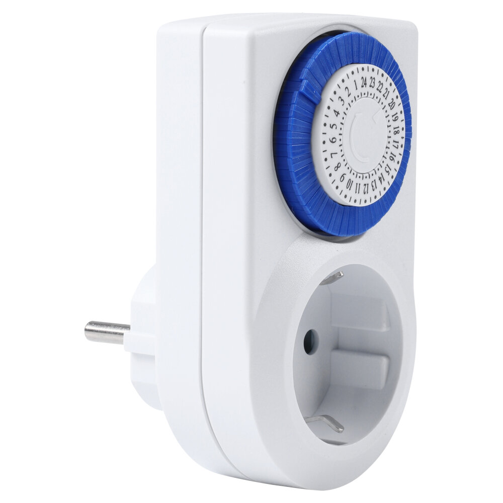 Q-Link tijdschakelklok analoog max 16A wit