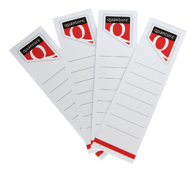 Rugetiket Quantore breed 60x290mm