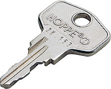 Hoppe sleutel los             2w153