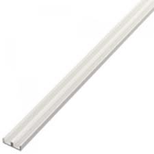 Schuifrailprof.  pvc wit 42x13x18.5