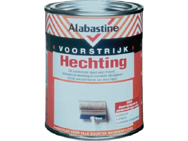 Alabastine voorstrijk bladd.   1ltr