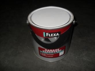 Flexa garage vloerverf grijs 2.5ltr