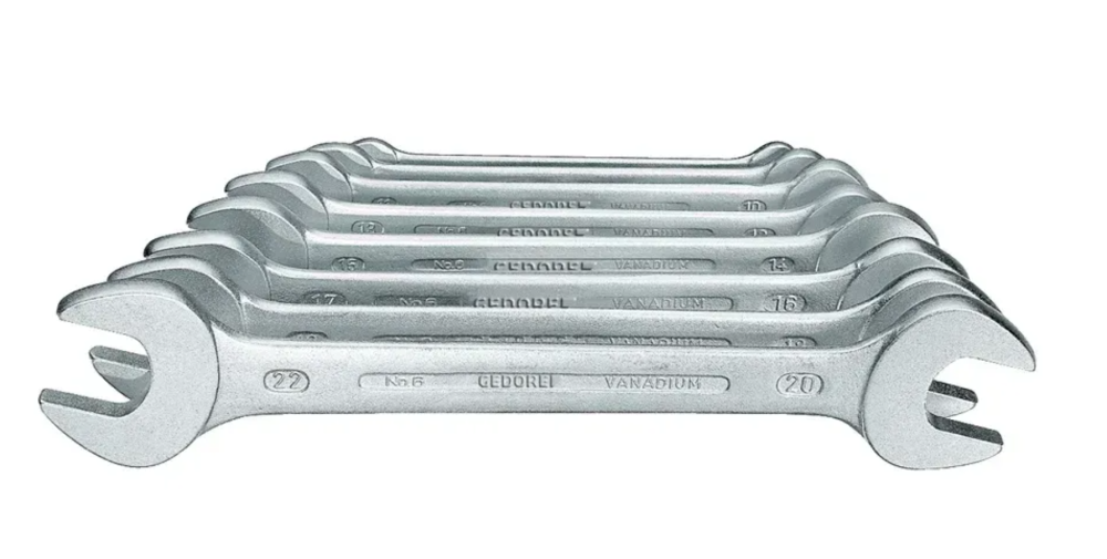 Gedore steeksleutelset     6t/m22mm