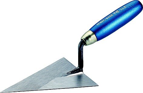 Pleistertroffel punt top rvs 140mm