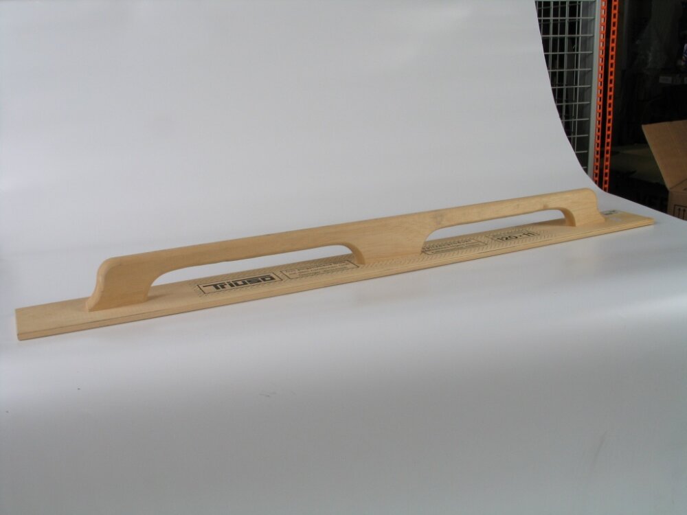 Vloerafwerkspaan hout 120x11cm