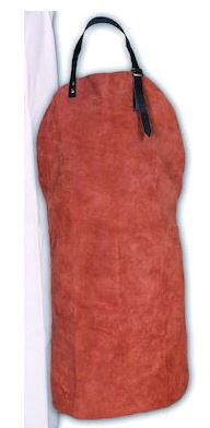 Weldsafe lasschort bruin    90x70cm