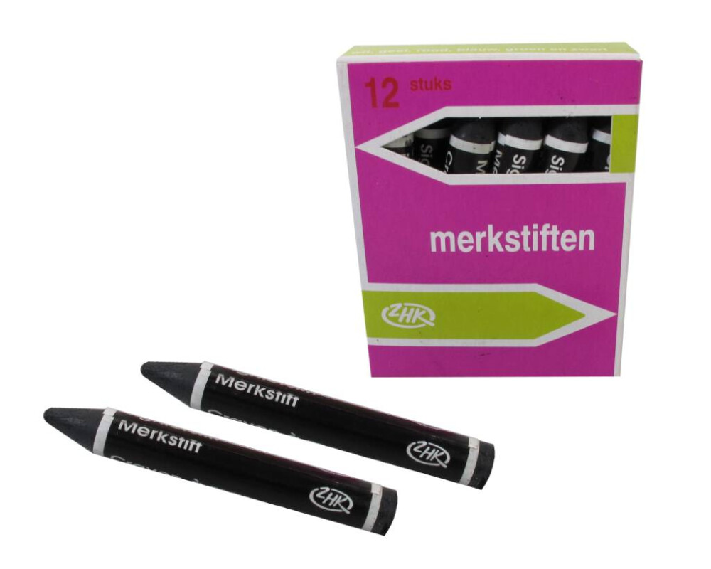 Merkkrijt rond zwart (12)