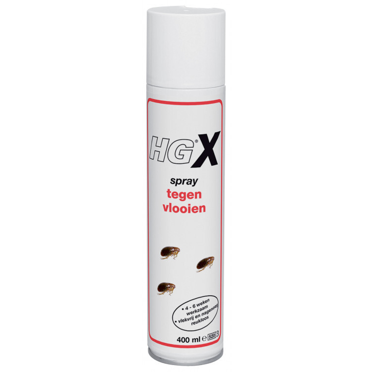 Hg vlooienspray x-spray       400ml