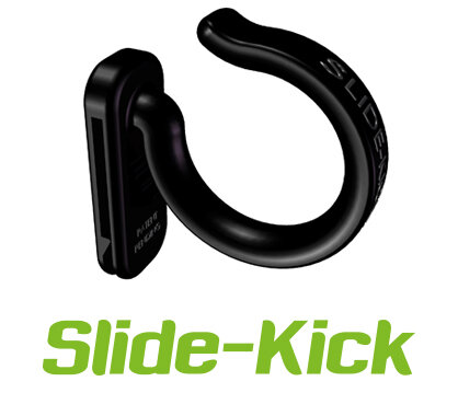 Slide-kick snoer-slanghouder