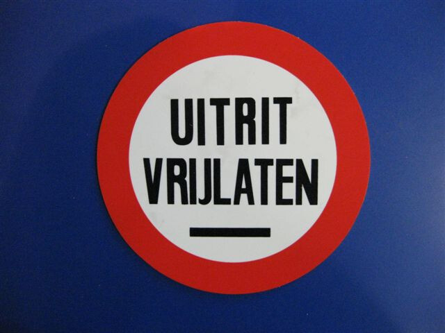 Bord pvc uitrit vrijlaten     235mm