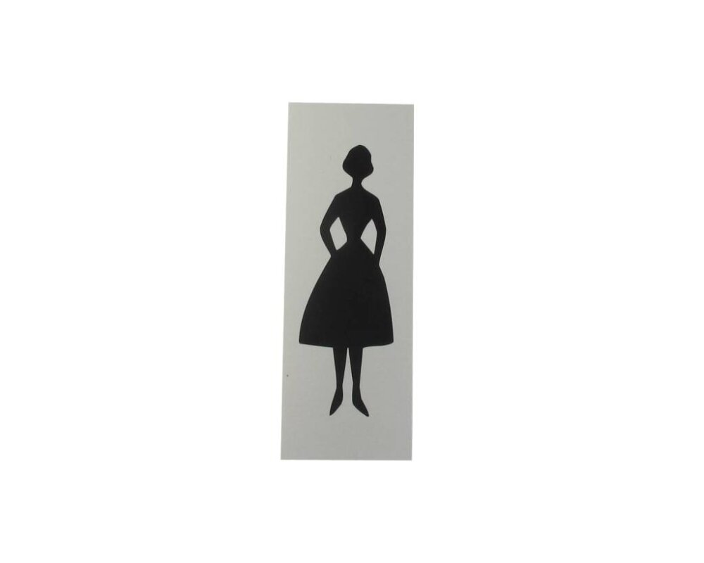 Symbool vrouw                130x50