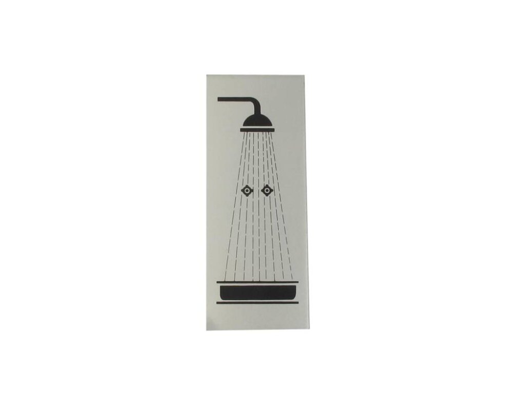 Symbool douche               130x50