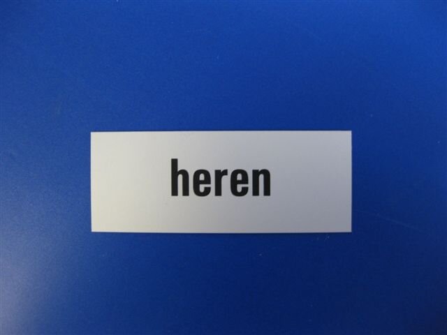 Symbool heren                130x50