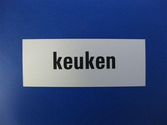 Symbool keuken               130x50