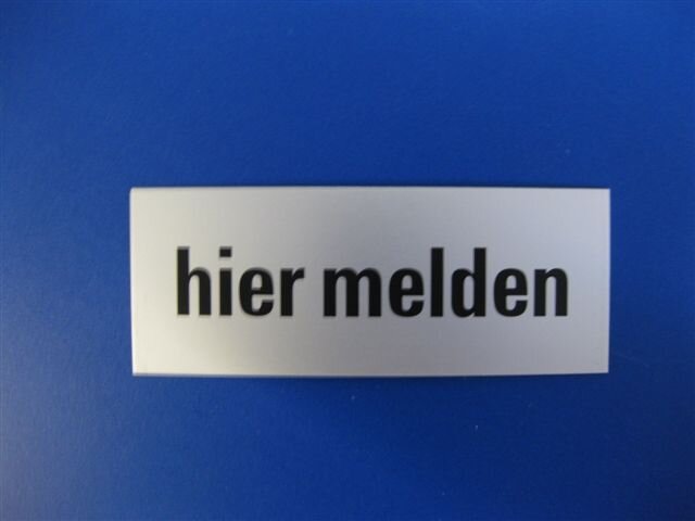 Symbool hier melden          130x50
