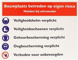 Bord calamiteiten         690x520mm