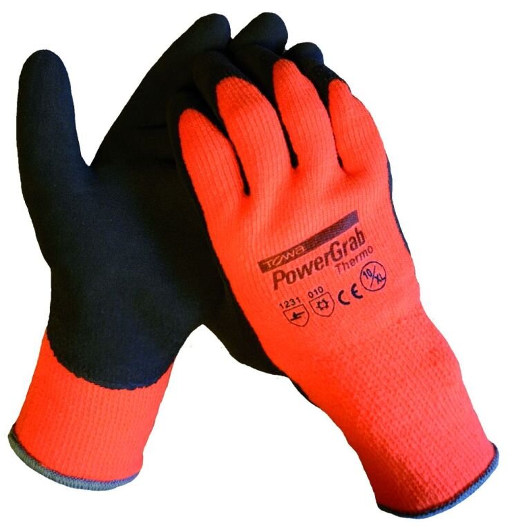 Towa Werkhandsch. PowerGrab Thermo 335, Mt 08
