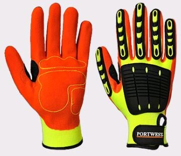 Portwest handschoen oranje/geel  XL