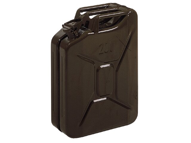 Jerrycan staal groen           5ltr