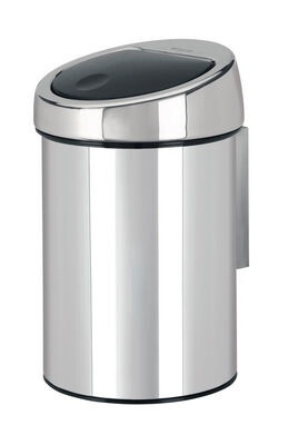 Brabantia touchbin 3ltr Brilliant Steel