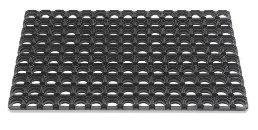 Ringmat rubber open 22mm  100x150cm