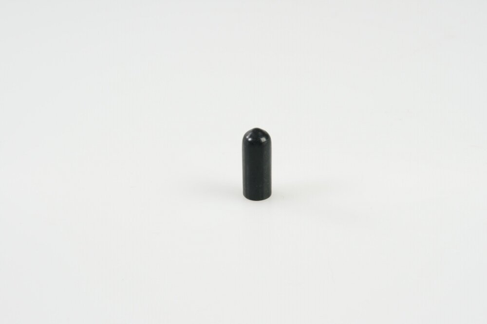 Dompeldop Rond PVC 6 X 25 Zwart