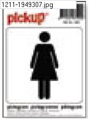 Pickup pictogram         dames