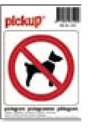 Pickup pictogram verb.v.honden
