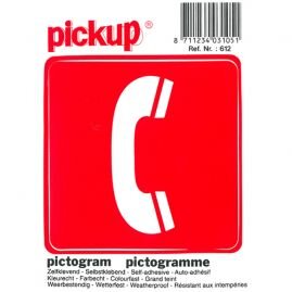 Pickup stick.alarmtelefoon 10x10cm