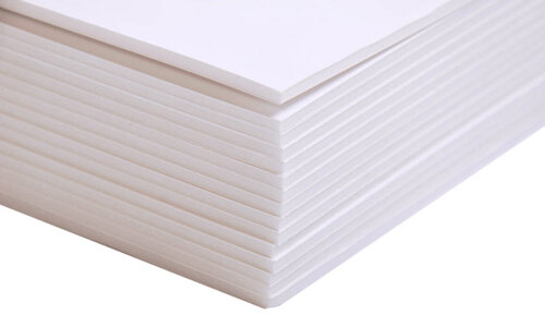 Tempex plaat 2cm dik 100x100cm