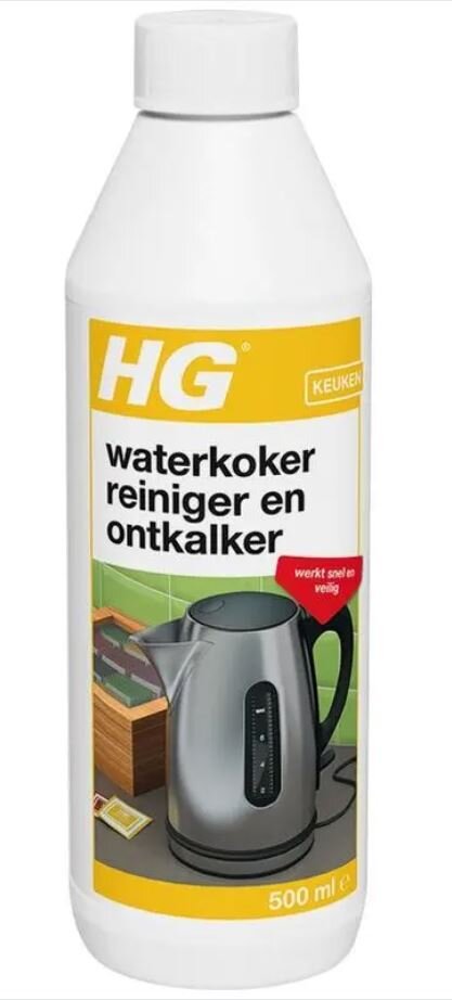 HG waterkokerreiniger en -ontkalker 500ml