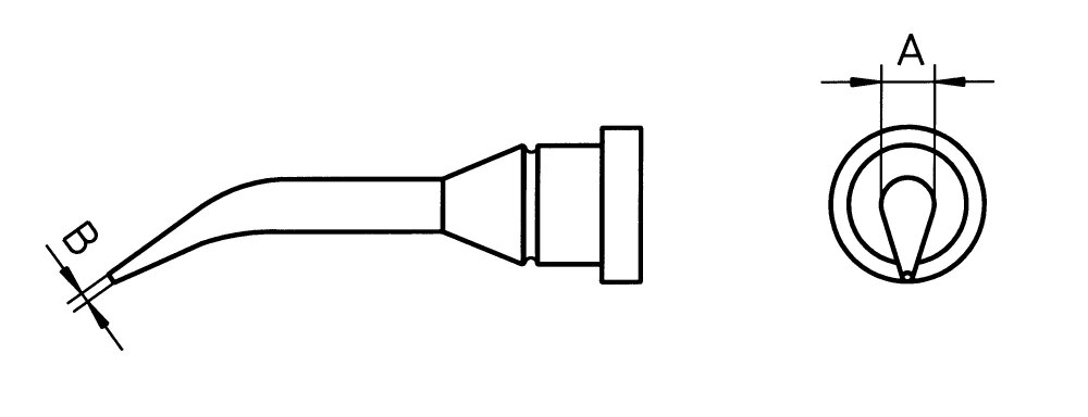 Weller soldeerstift 0.4mm   lt-1slx