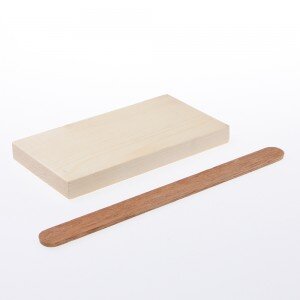 Voorplaat+klos hout nemef 600