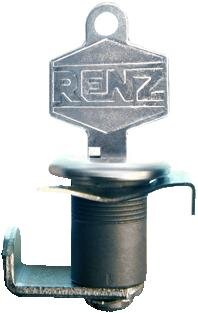 Renz postkastslot gebogen lip