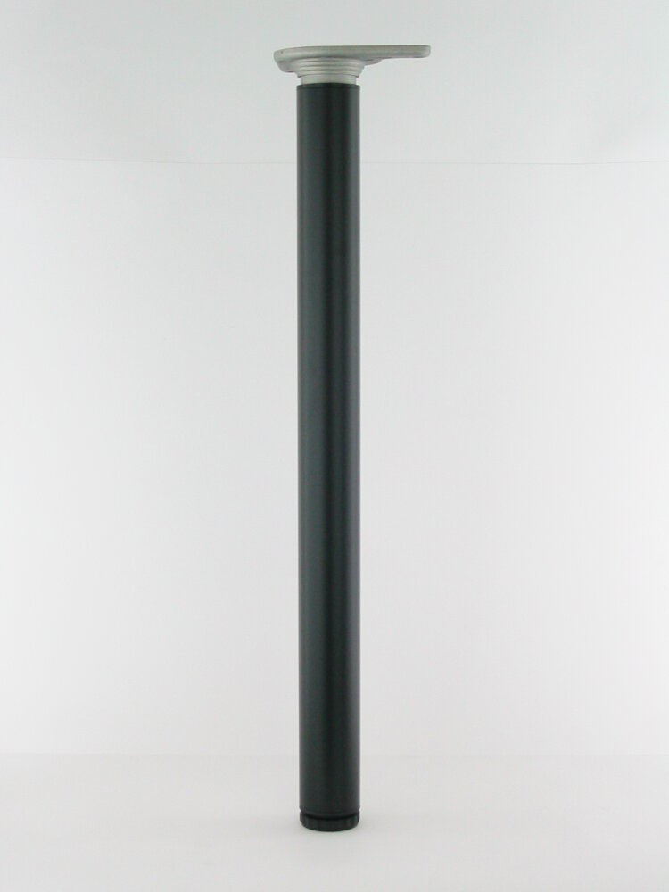 Buispoot rond 60mm zwart      710mm