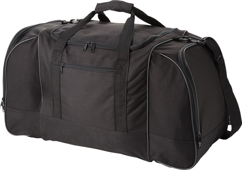 Sporttas square travel zwart