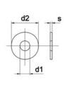 Carrosseriering rvs a2         6x25