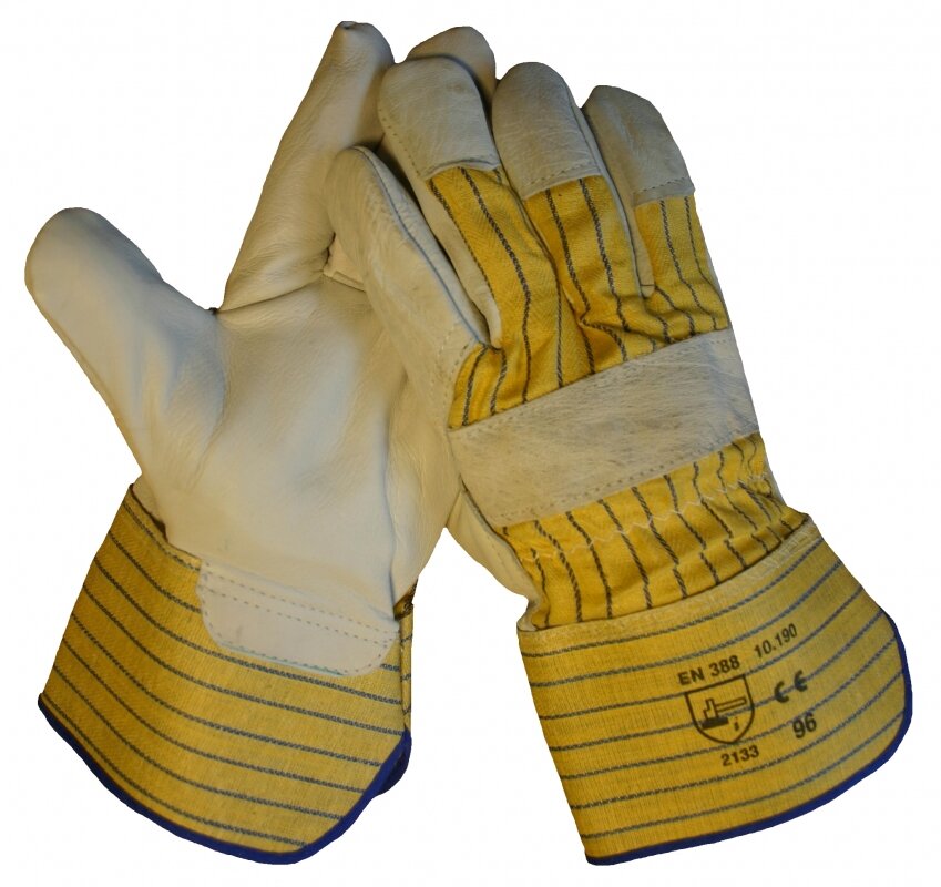 Handschoen boxleder     dubbele kap