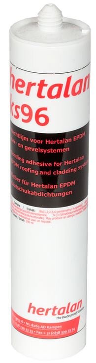 Hertalan epdm kit ks96 zwart  290ml