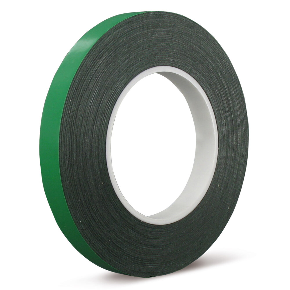 Dubbelzijdige tape zwart    6mmx10m